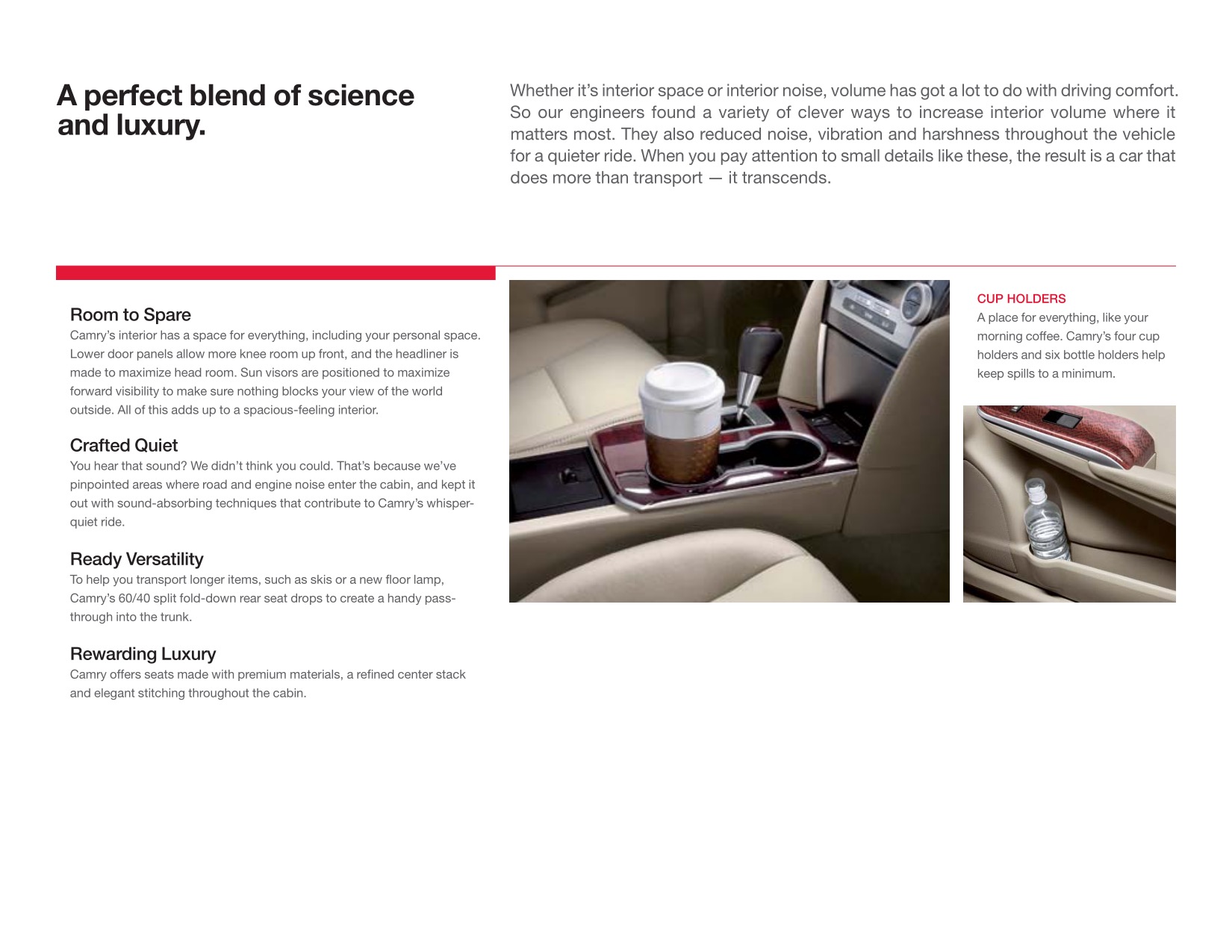 2014 Toyota Camry Brochure Page 5